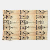 Silhouetten Handtuch (Horizontal)