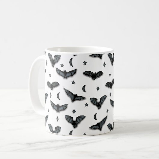 Silhouetten Kaffee Tasse (Vorderseite Links)