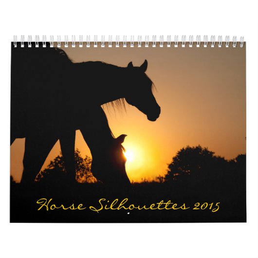 Silhouetten Kalender (Titelbild)