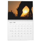 Silhouetten Kalender (Mär 2027)