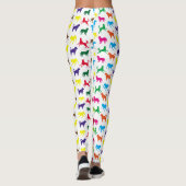 Silhouetten Leggings (Rückseite)