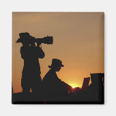 Silhouetten Magnet (Vorne)