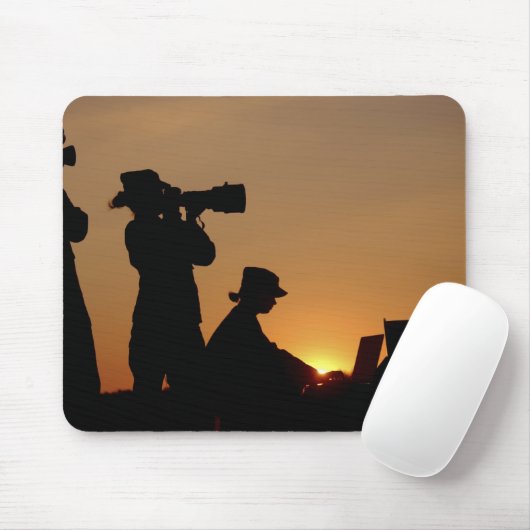 Silhouetten Mousepad (Mit Mouse)