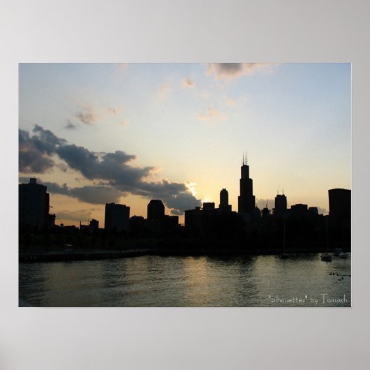 Silhouetten Poster (Vorne)