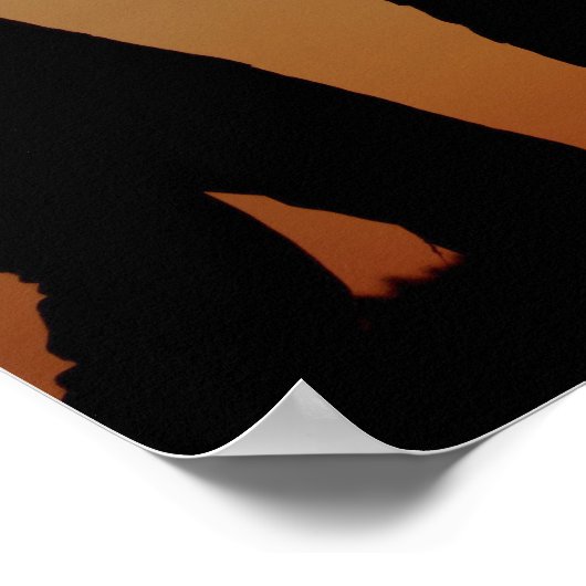 Silhouetten Poster (Ecke)