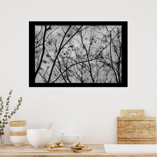 Silhouetten Poster (Küche)