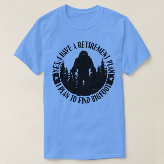 Silhouetten-Rentensystem Sasquatch T-Shirt (Design vorne)
