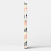 Silhouetten Vintage Farbmuster Case-Mate iPhone Hülle (Rückseite / Links)