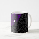 Silhouetten Vögel Kaffeetasse (VorderseiteRechts)