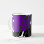 Silhouetten Vögel Kaffeetasse (Vorderseite Links)