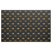 Silhouetten von hellen und dunklen Golden Retrieve Stoff (Fat Quarter (45,7 x 55,9 cm))