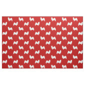 Silhouetten von Spaniern Rot und Weiß Stoff (Fat Quarter (45,7 x 55,9 cm))