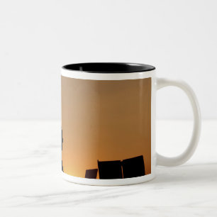 Silhouetten Zweifarbige Tasse