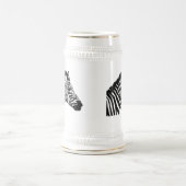 SilhouetteZebra Bierglas (Mittel)