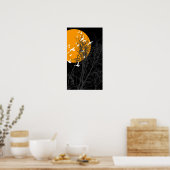 silhouscreen birds poster (Küche)