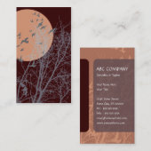 silhouscreen Vögel Visitenkarte (Vorne/Hinten)