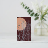 silhouscreen Vögel Visitenkarte (Stehend Vorderseite)