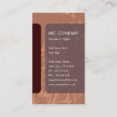 silhouscreen Vögel Visitenkarte (Rückseite)