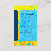 silhouscreen Vögel Visitenkarte (Rückseite)