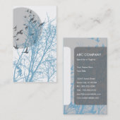 silhouscreen Vögel Visitenkarte (Vorne/Hinten)