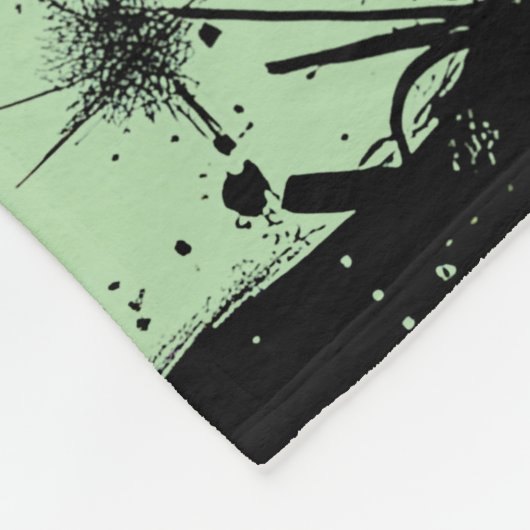 Silhoutte-Paar Embracing Fleecedecke (Ecke)