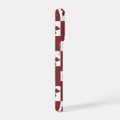 Silhueta de flores em padrão. iPhone hülle (Rechte Seite)