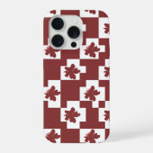 Silhueta de flores em padrão. iPhone hülle (Rückseite)