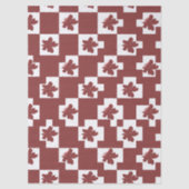 Silhueta de flores em padrão. seidenpapier (Vorderseite)