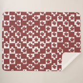 Silhueta de flores em padrão. sherpadecke (Vorderseite (Horizontal))