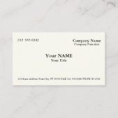 Silian Rail Bone Visitenkarte (Vorderseite)