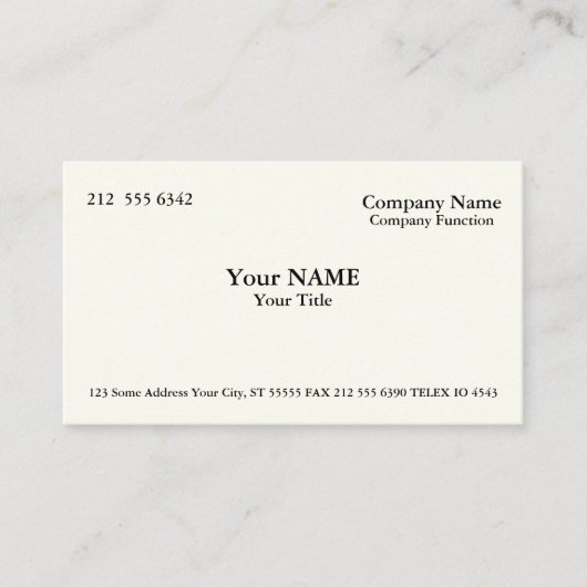 Silian Rail Bone Visitenkarte (Vorderseite)