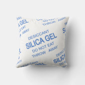 Silica Gel Pack Desiccant Funny Novelty Cushion Kissen (Rückseite)