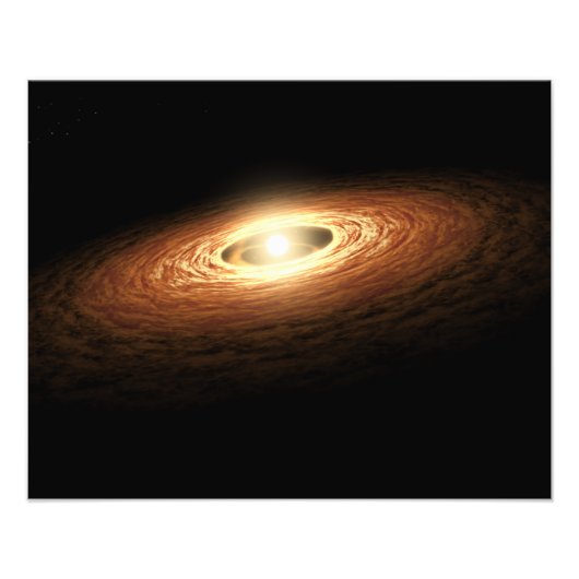 Silicon Crystal Formation Fotodruck (Vorne)