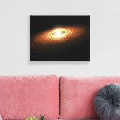 Silicon Crystal Formation Leinwanddruck (Insitu (Wohnzimmer))