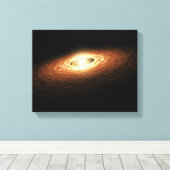 Silicon Crystal Formation Leinwanddruck (Insitu (Holzboden))