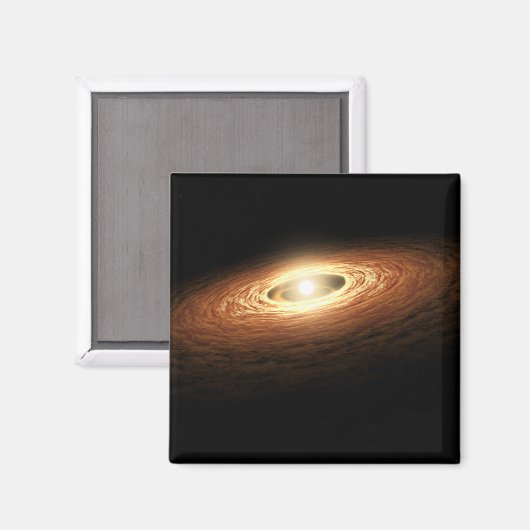 Silicon Crystal Formation Magnet (Vorderseite/Rückseite)