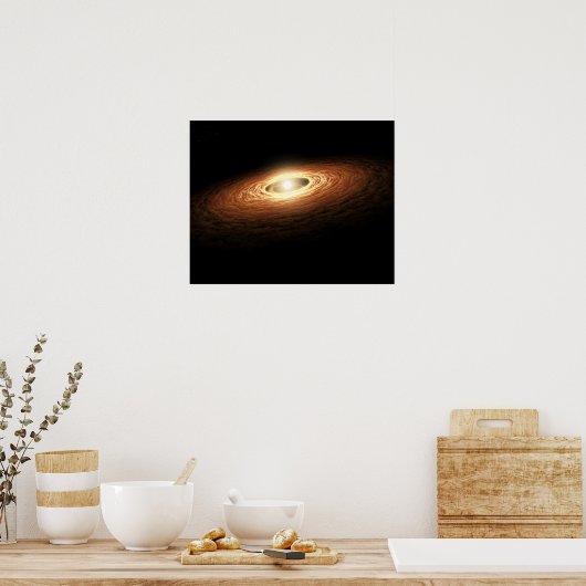 Silicon Crystal Formation Poster (Küche)