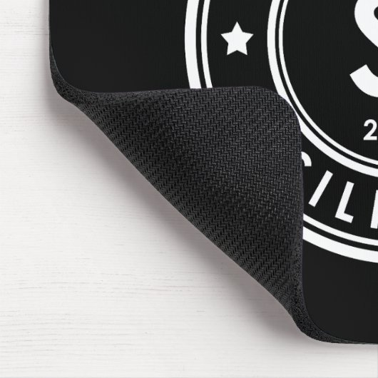Silicon Element Black Mouse Pad Mousepad (Ecke)
