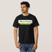 Silicon Plateau Bengaluru Coordinates T-Shirt  (Vorne ganz)