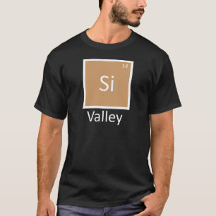 Silicon Valley Chemistry Periodic Table Pub T-Shirt