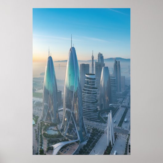 Silicon Valley City 2026 Poster (Vorne)