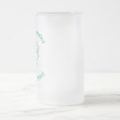 Silicon Valley erleuchtete mattiertes Liter-Glas Mattglas Bierglas (Mittel)