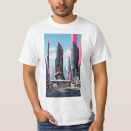 Silicon Valley Futurism: Abstrakte Stadtführung Ku T-Shirt