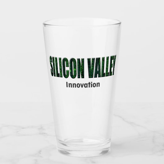 Silicon Valley, Innovation (Typografie) Glas (Vorderseite)