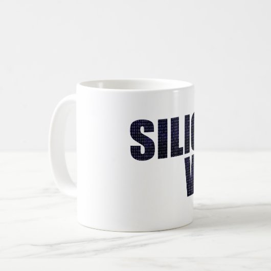 Silicon Valley Kaffeetasse (Vorderseite Links)