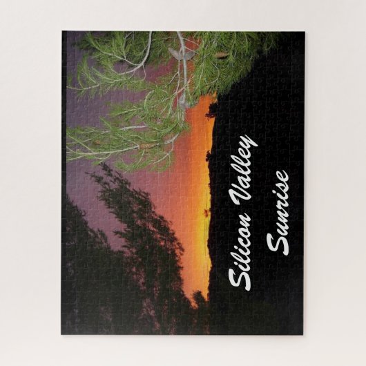 Silicon Valley Sunrise Puzzle (Vertikal)
