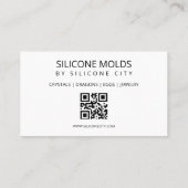 Silicone gefallen visitenkarte (Rückseite)