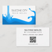 Silicone gefallen visitenkarte (Vorne/Hinten)