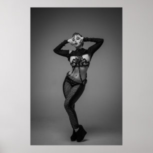 Silicone und Fishnet Poster