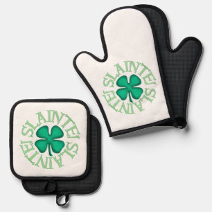 Silikon-Ofen-Mitt Ofenhandschuh & Topflappen-Set